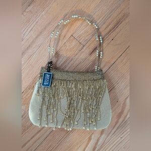 Bijoux Terner Gold Wristlet Clutch